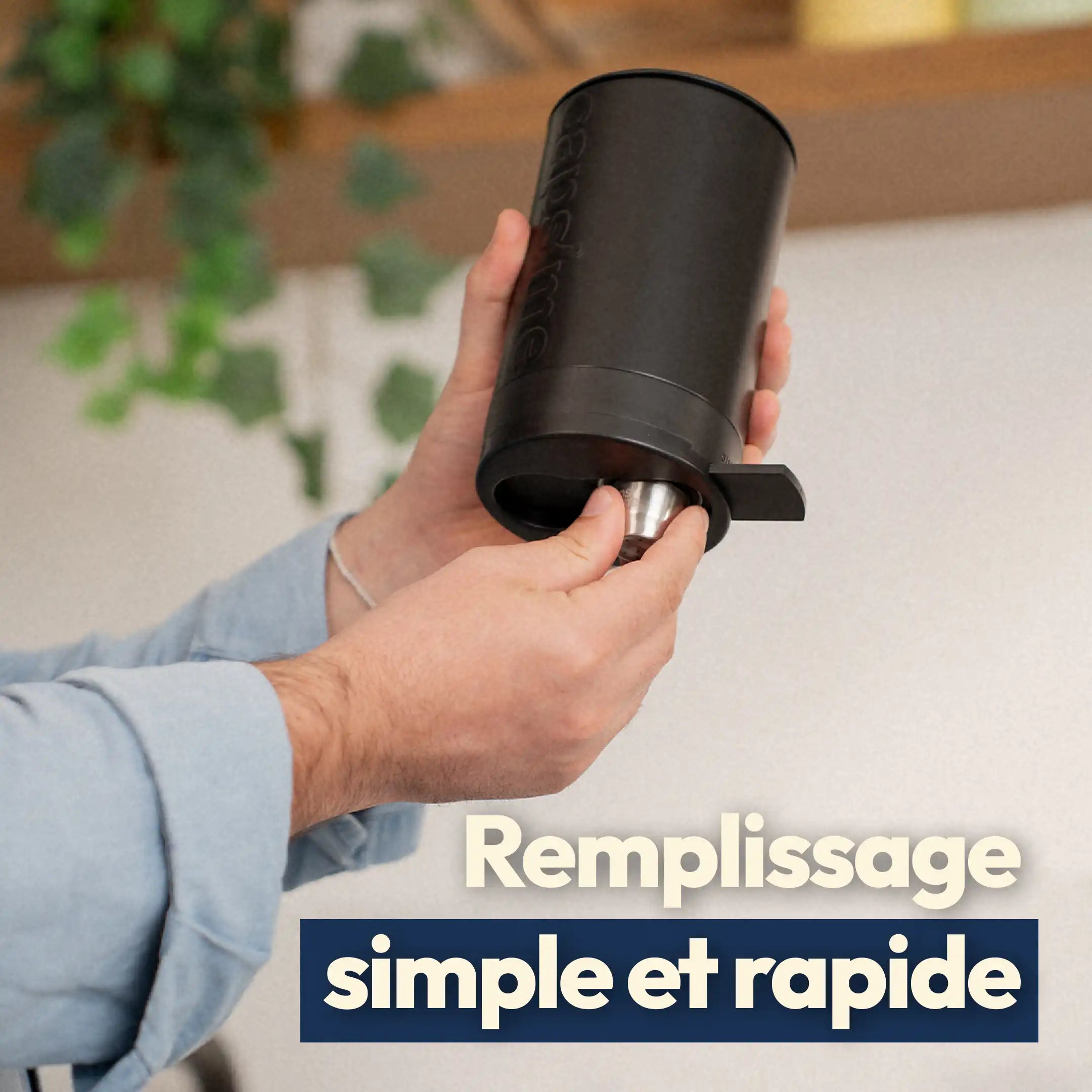 Capsules réutilisables & rechargeables en inox compatibles Nespresso®