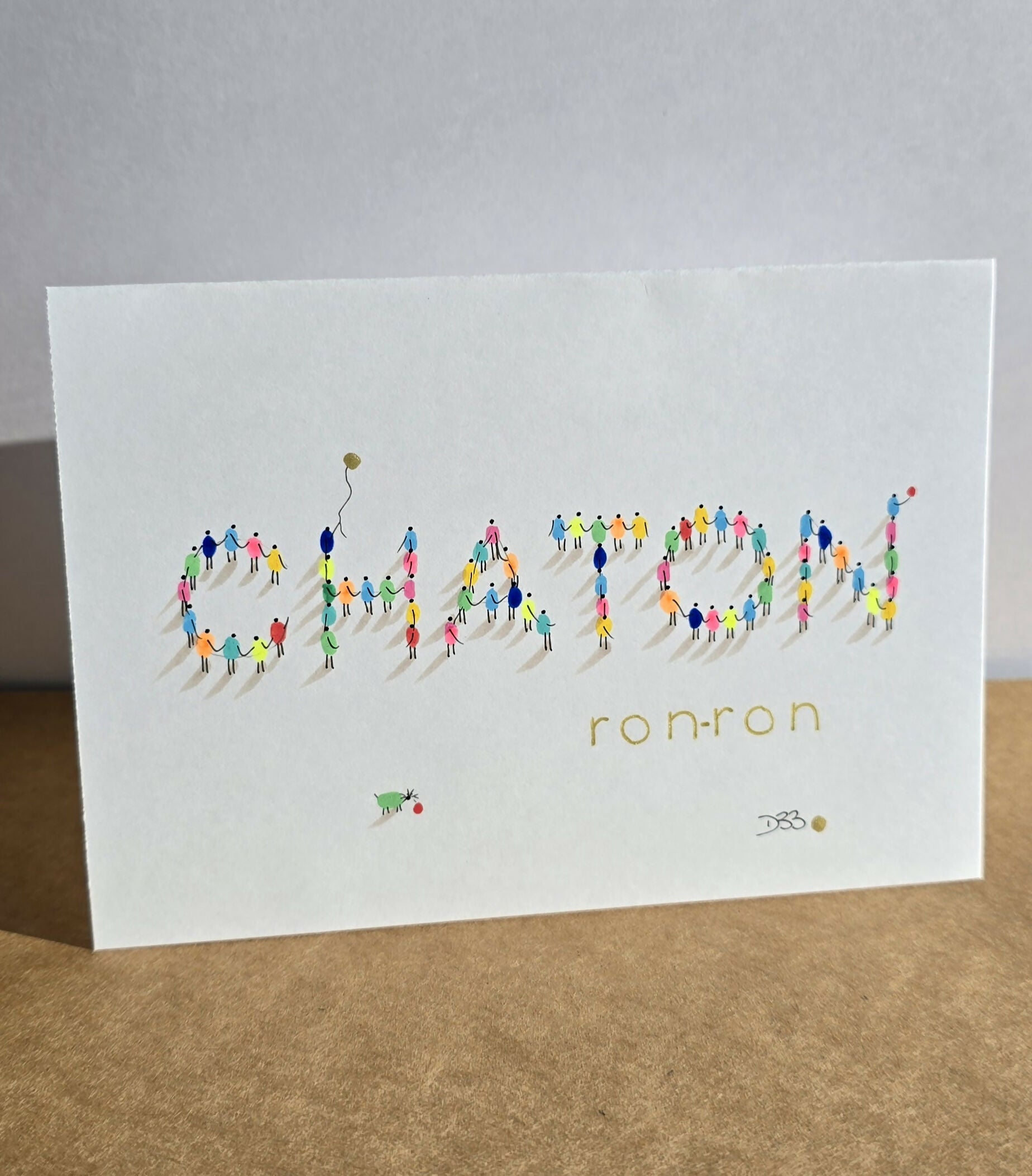 Kind Words Card + Kraft Envelope