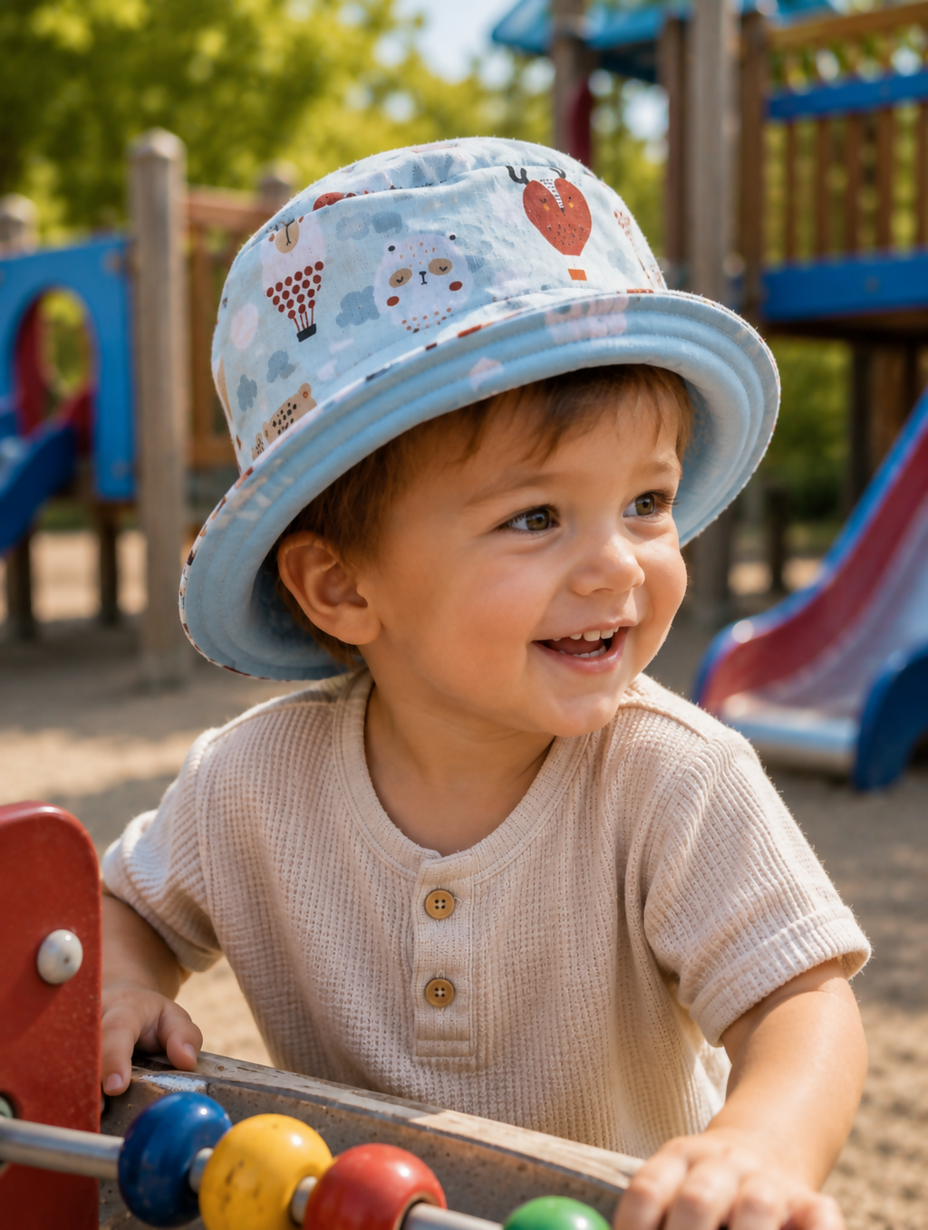 REVERSIBLE BUCKET HAT 46 CM