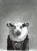 Cow in costume