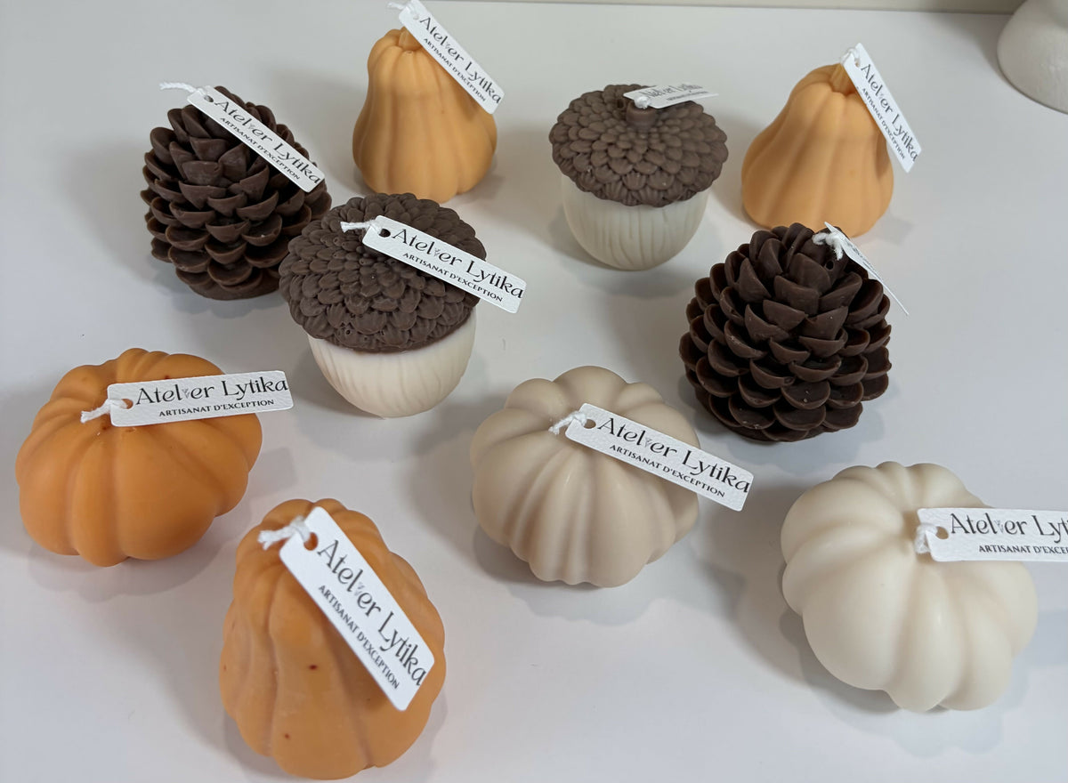 Bougies automnales