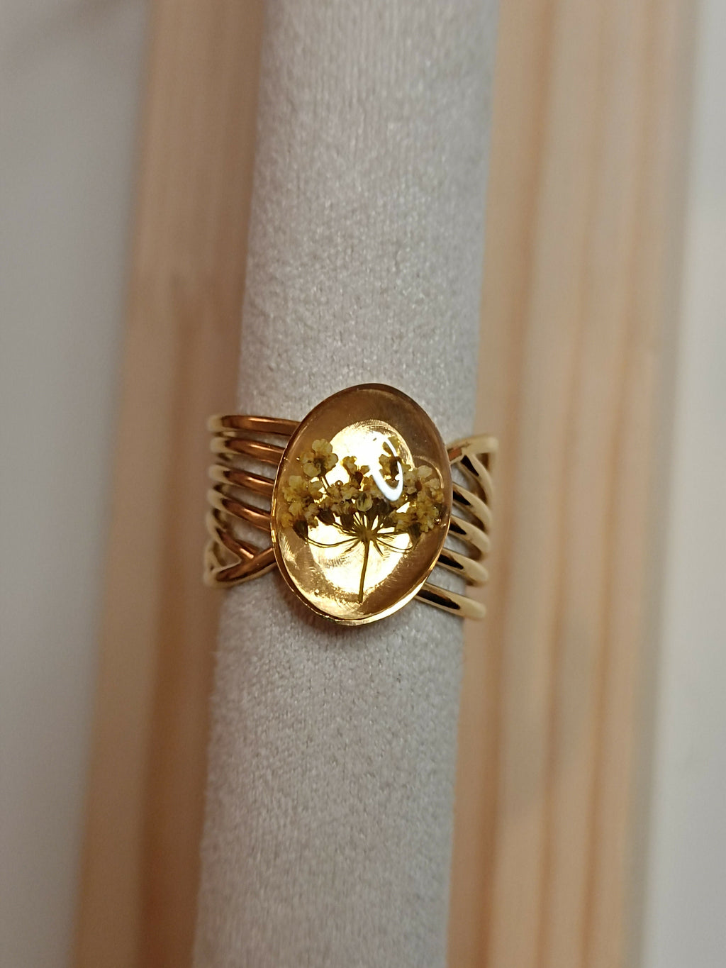 MEL/BLM Multi-Strand Wide Ring