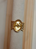 MEL/BLM Multi-Strand Wide Ring