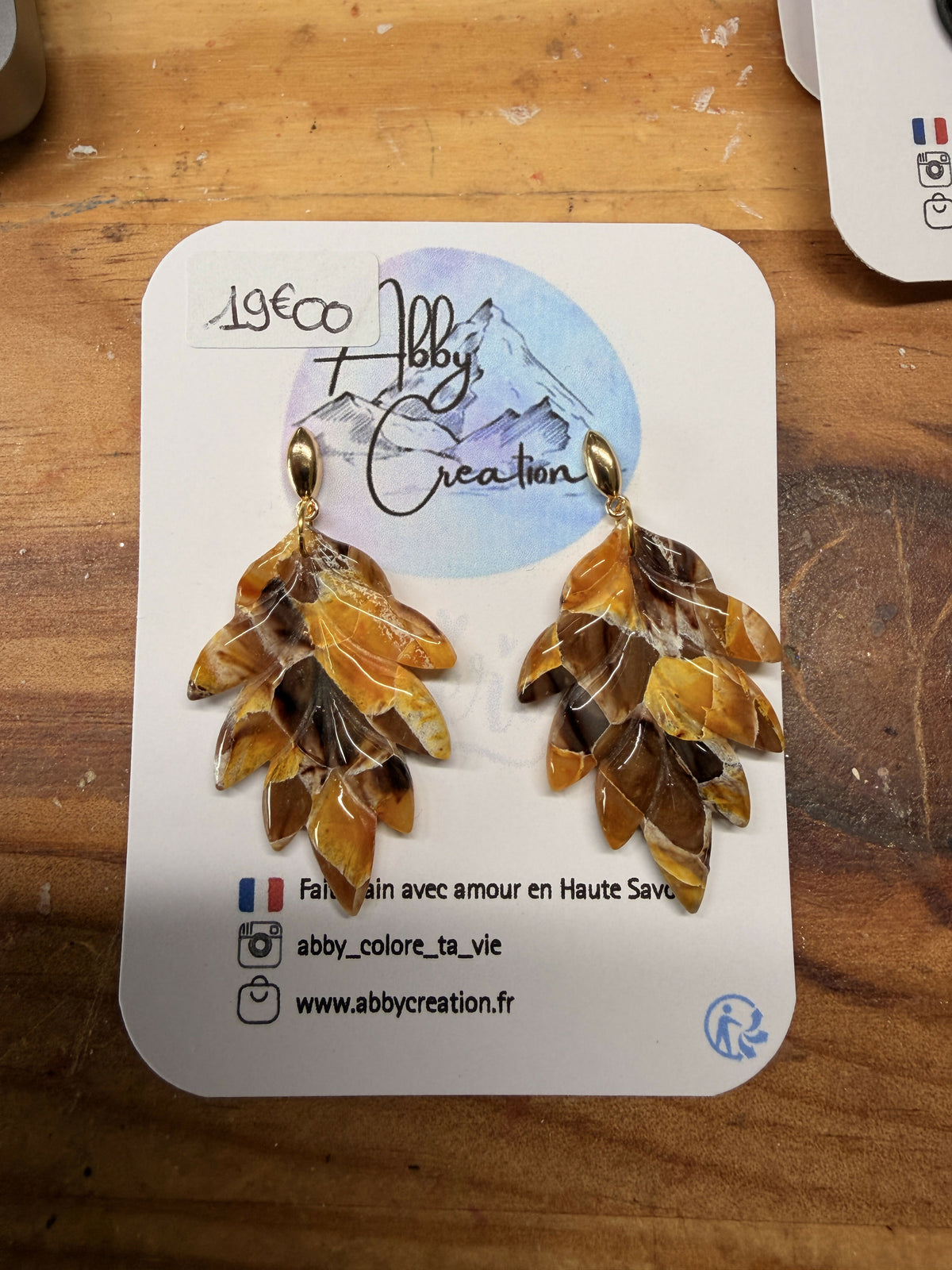 Boucles Feuilles d'Automne
