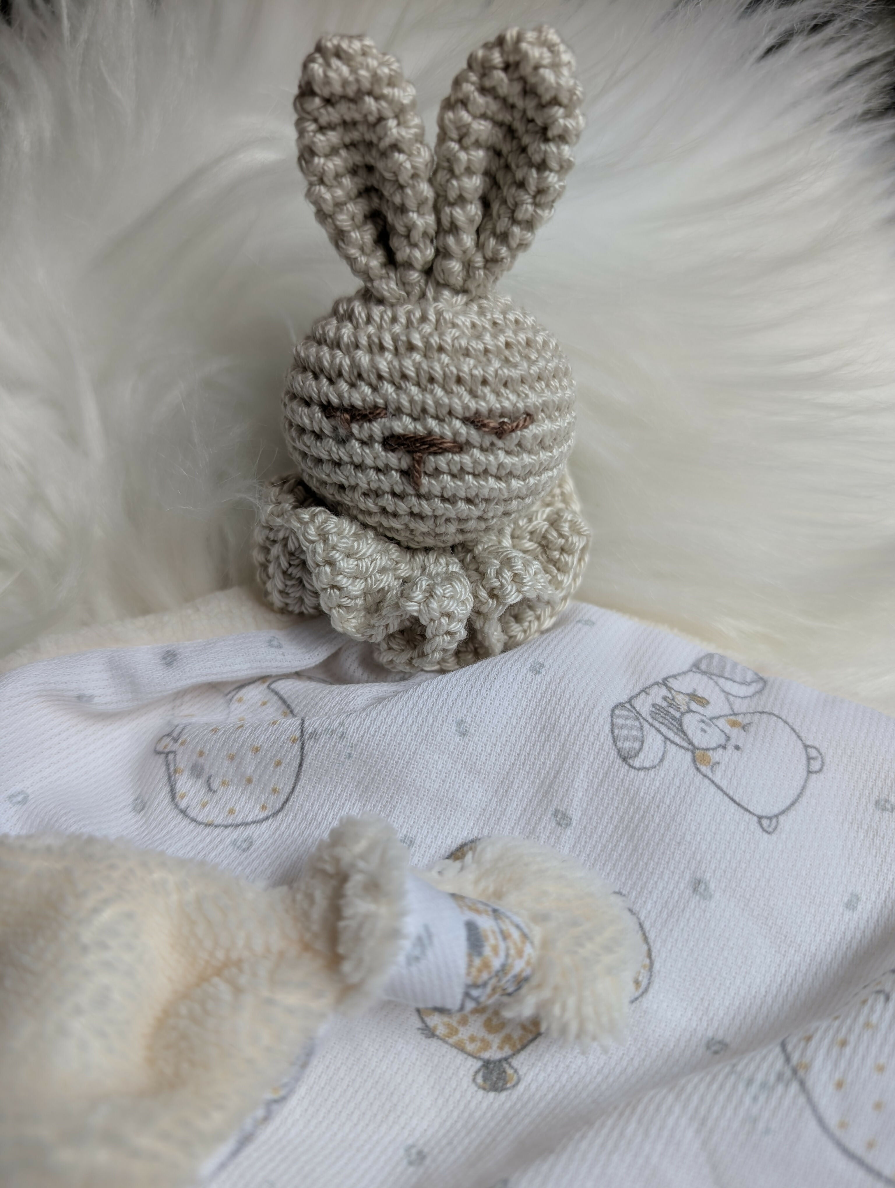 DOUDOU LAPIN BEIGE