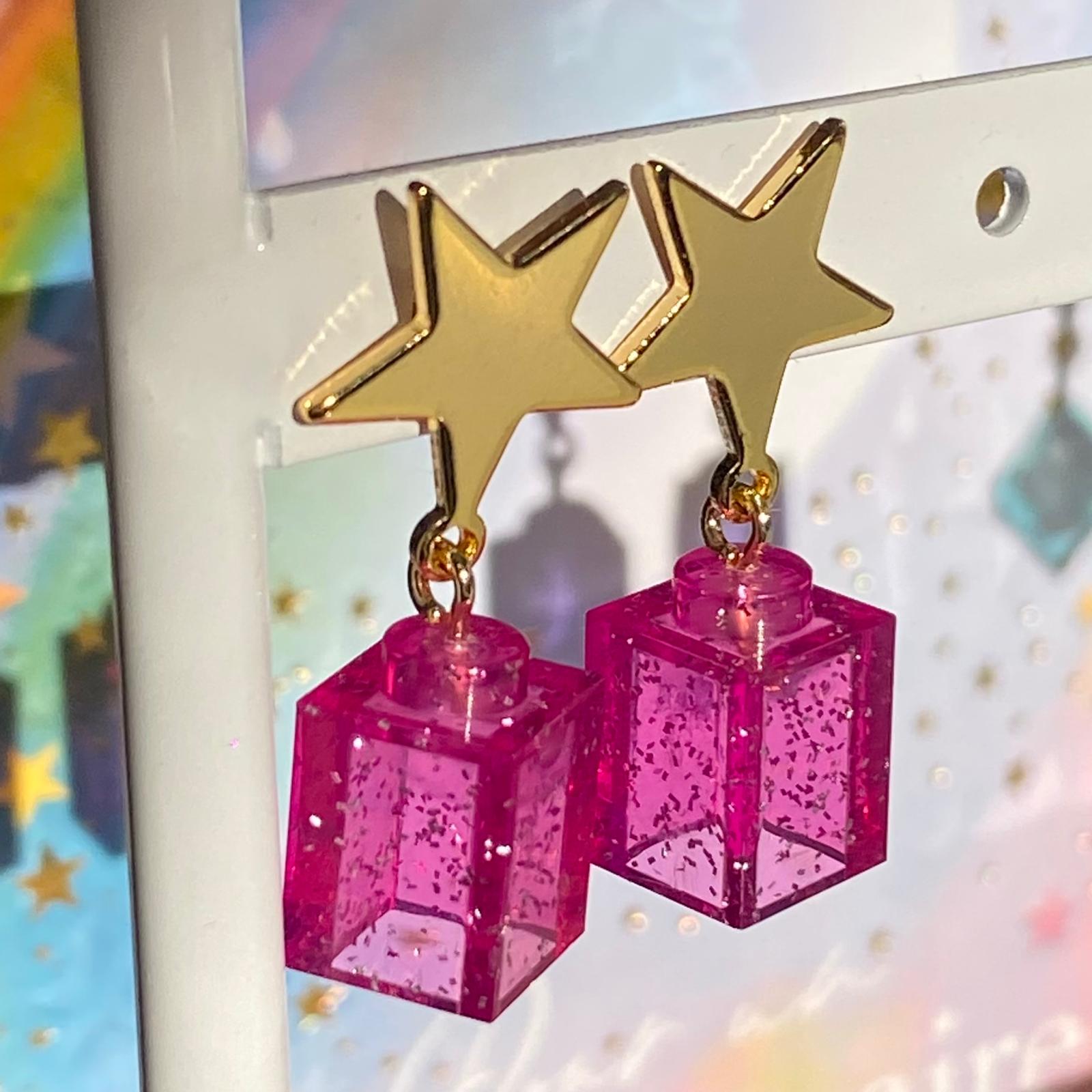 Mini Golden Star Earrings - Les Chanteuses