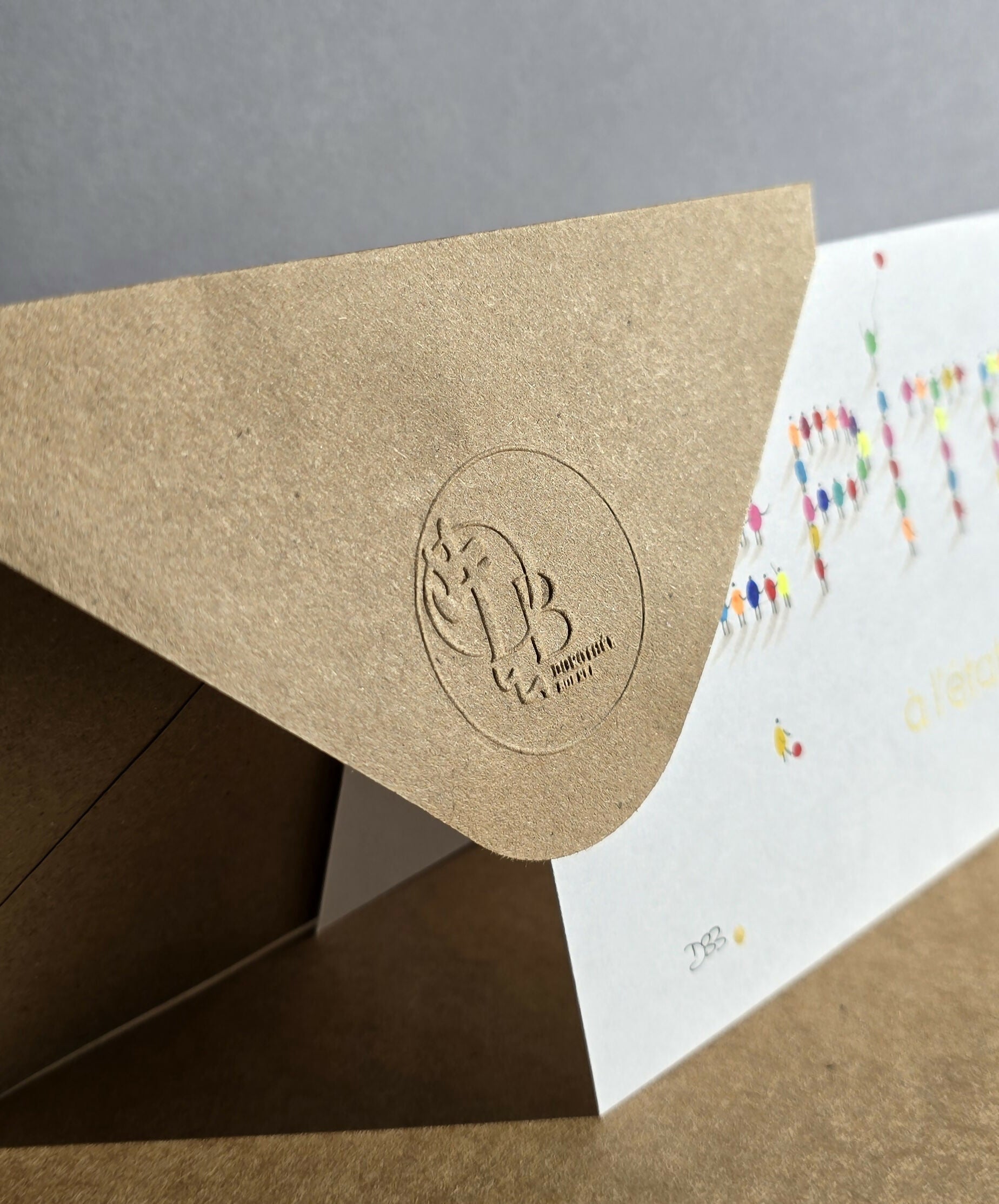 Kind Words Card + Kraft Envelope