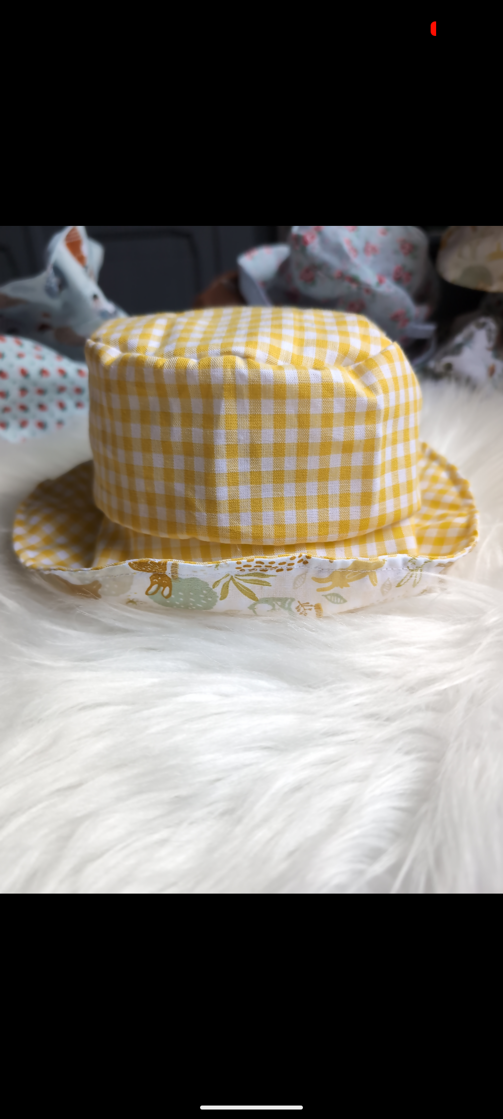 REVERSIBLE BUCKET HAT 50 CM
