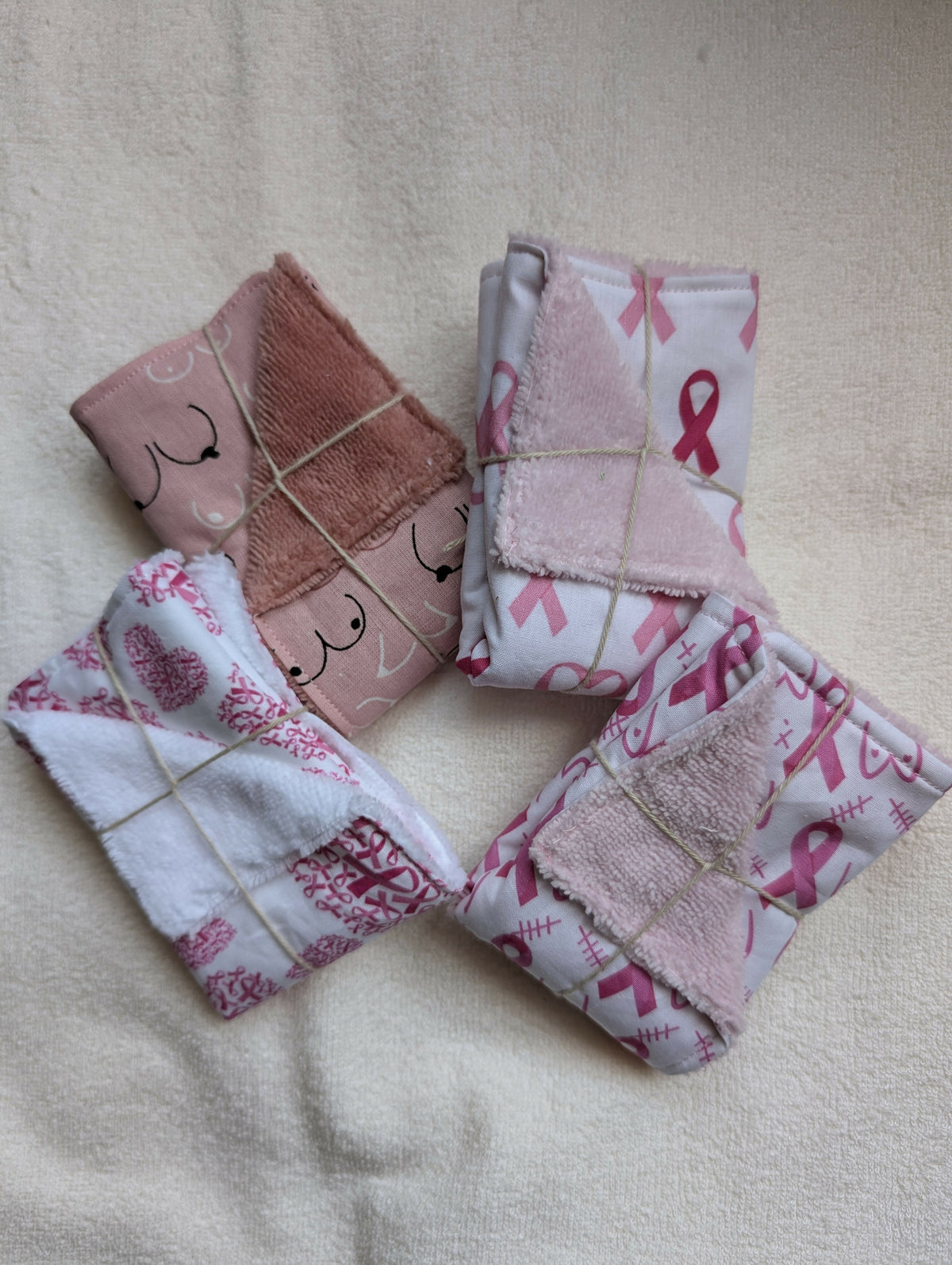 MINI SERVIETTE OCTOBRE ROSE