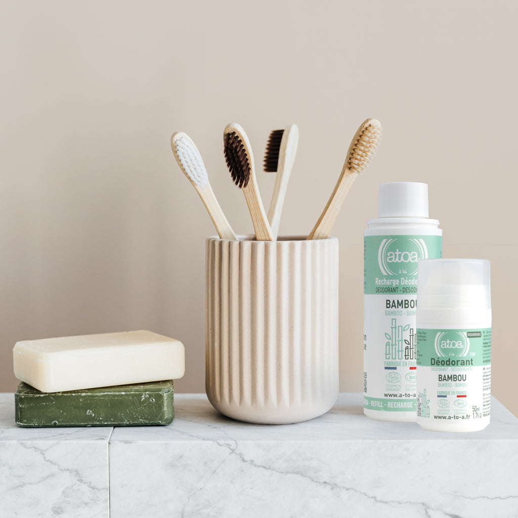 ATOA - Bamboo Roll-on Deodorant - COSMOS ORGANIC - REFILLABLE