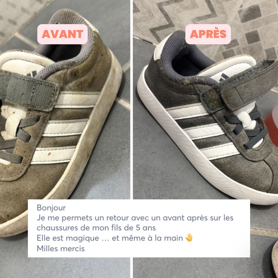 Avant après lessive couleurs