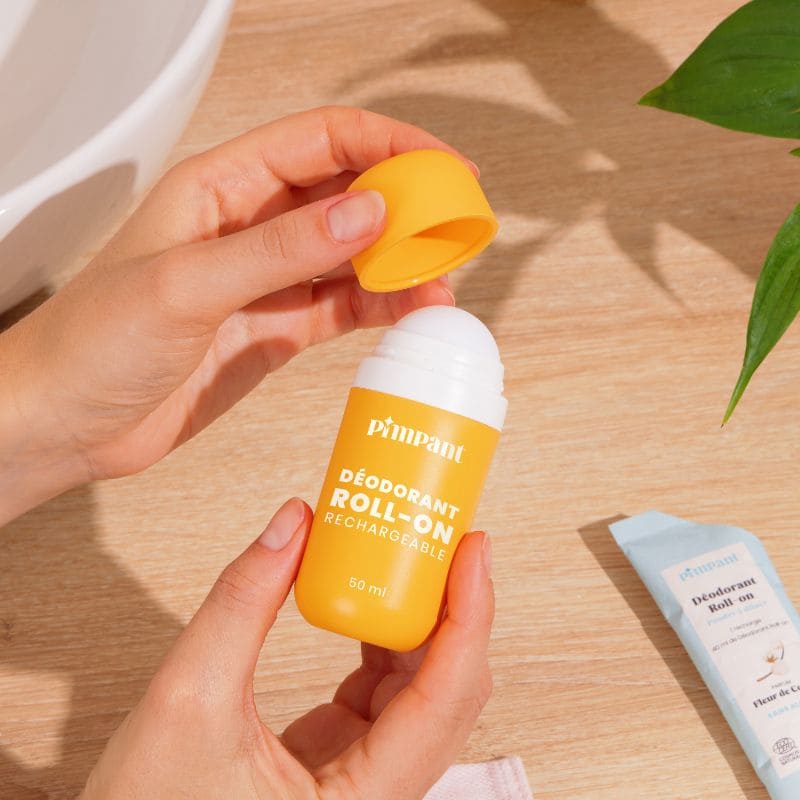 Cotton Flower Roll-On Deodorant Kit