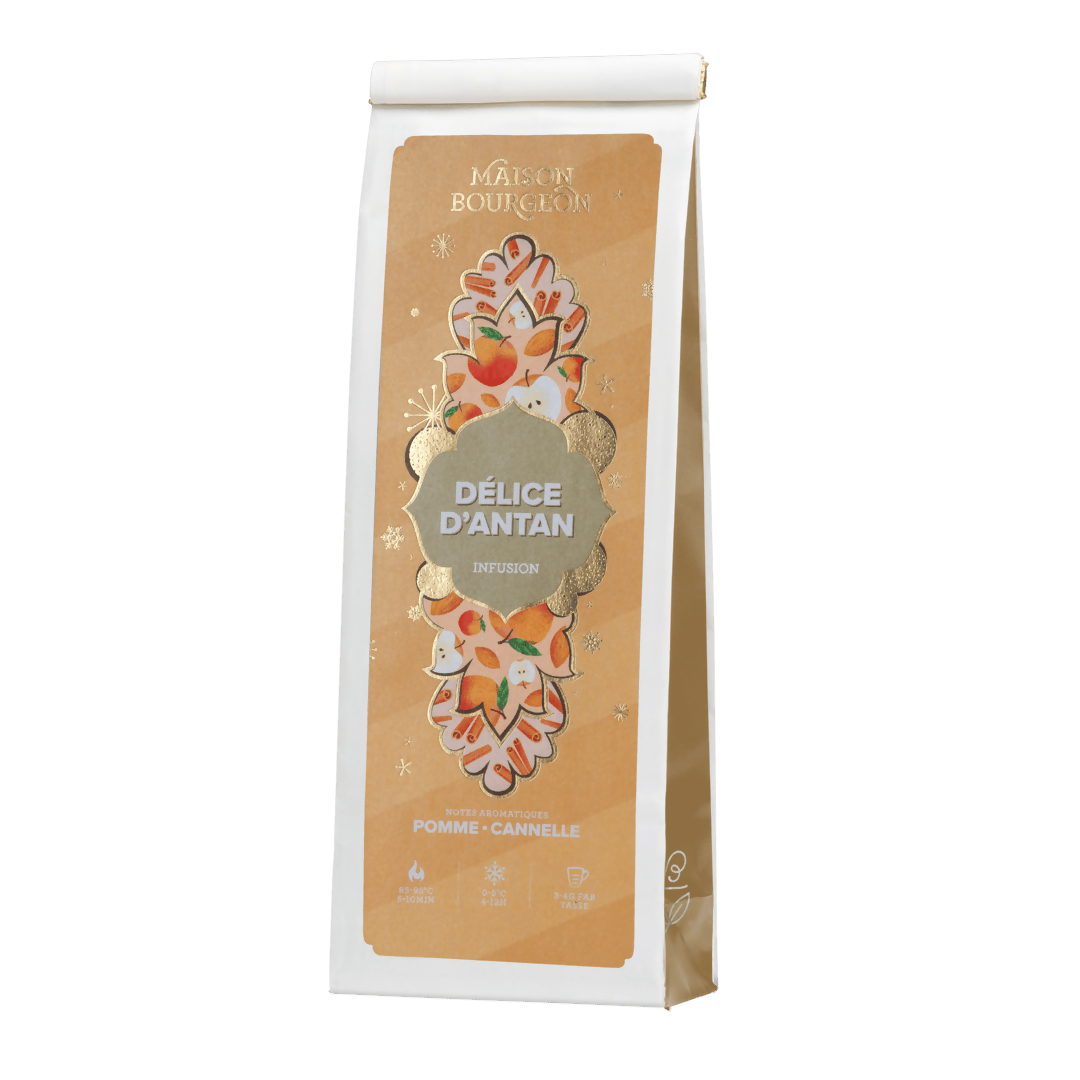 Infusion de noël pomme cannelle - Délice d'Antan - Sachet 100g