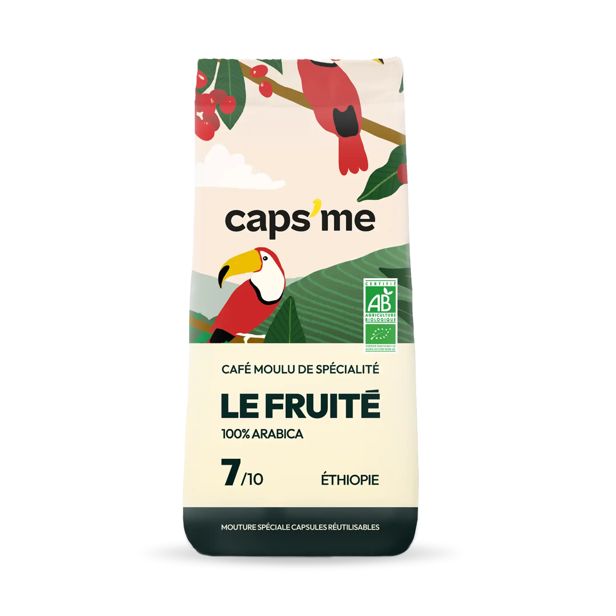 cafe capsme pour capsules reutilisables  Fruité.webp