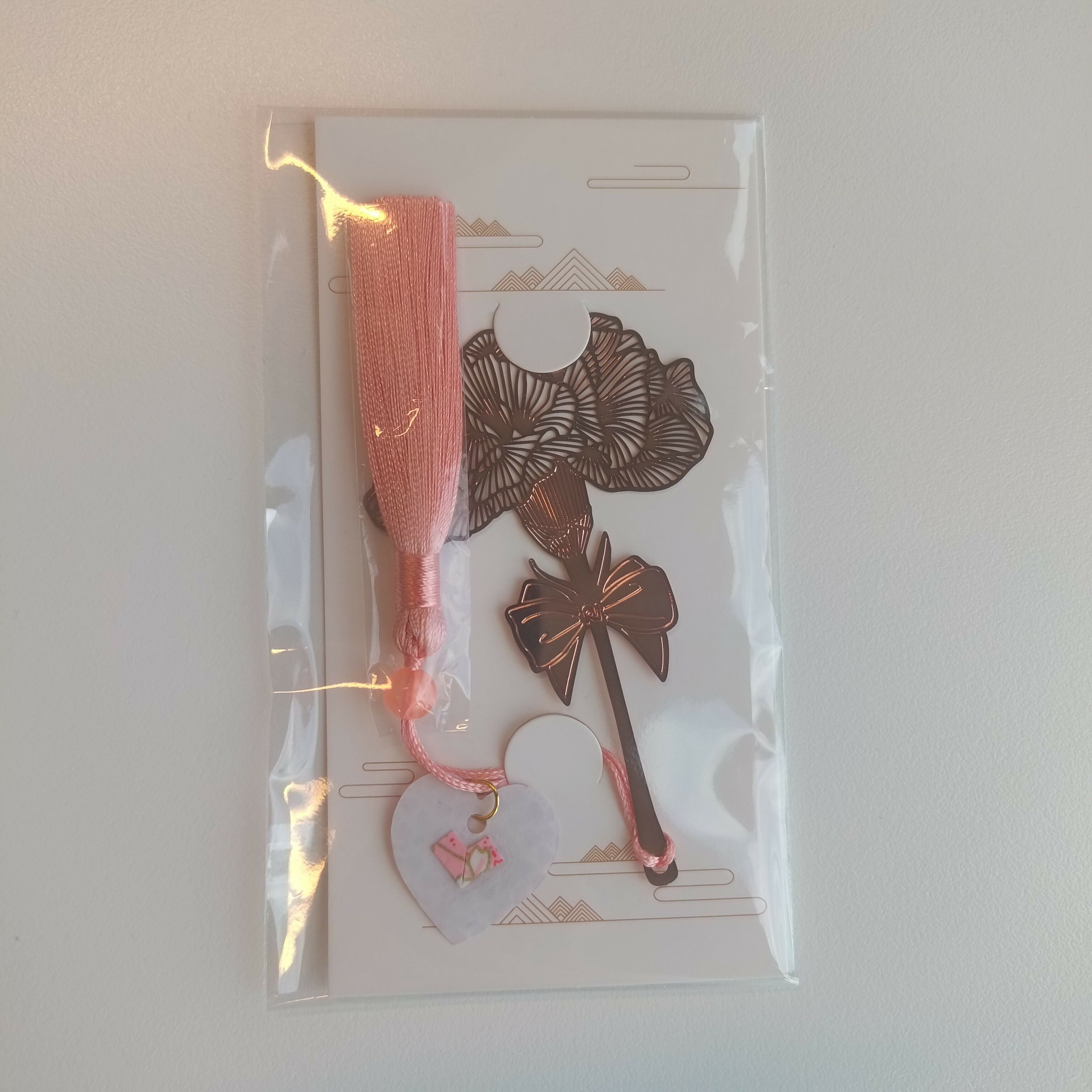 ORI024 Marque-page métallique ou acrylique origami