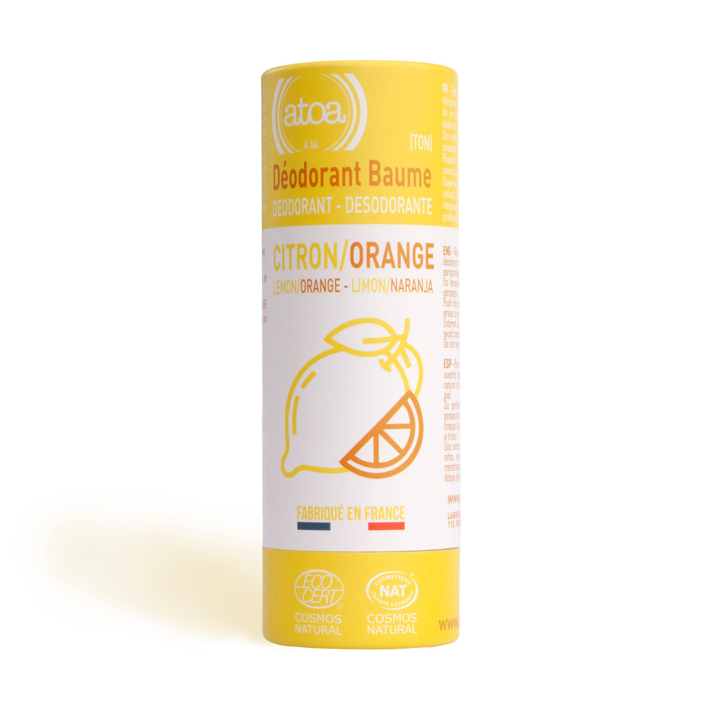 ATOA - Citrus Balm Deodorant certified COSMOS NATURAL