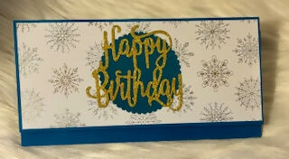 GREETING CARD "HAPPY BIRTHDAY"