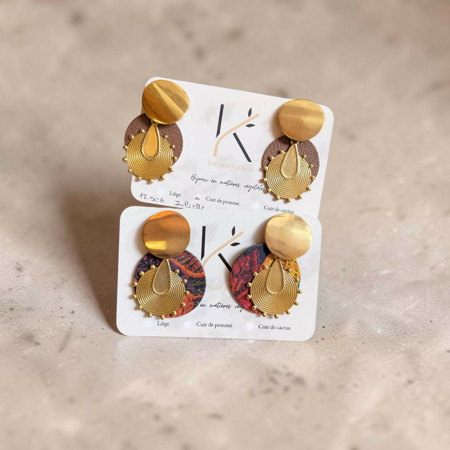 Boucles d'oreilles ethniques klbo004