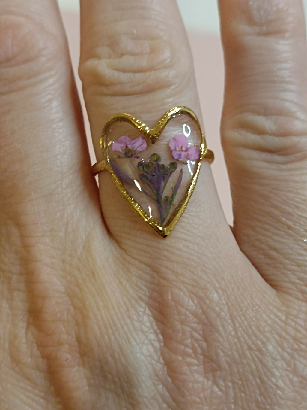 MEL/BCM Bague Cœur Martelé