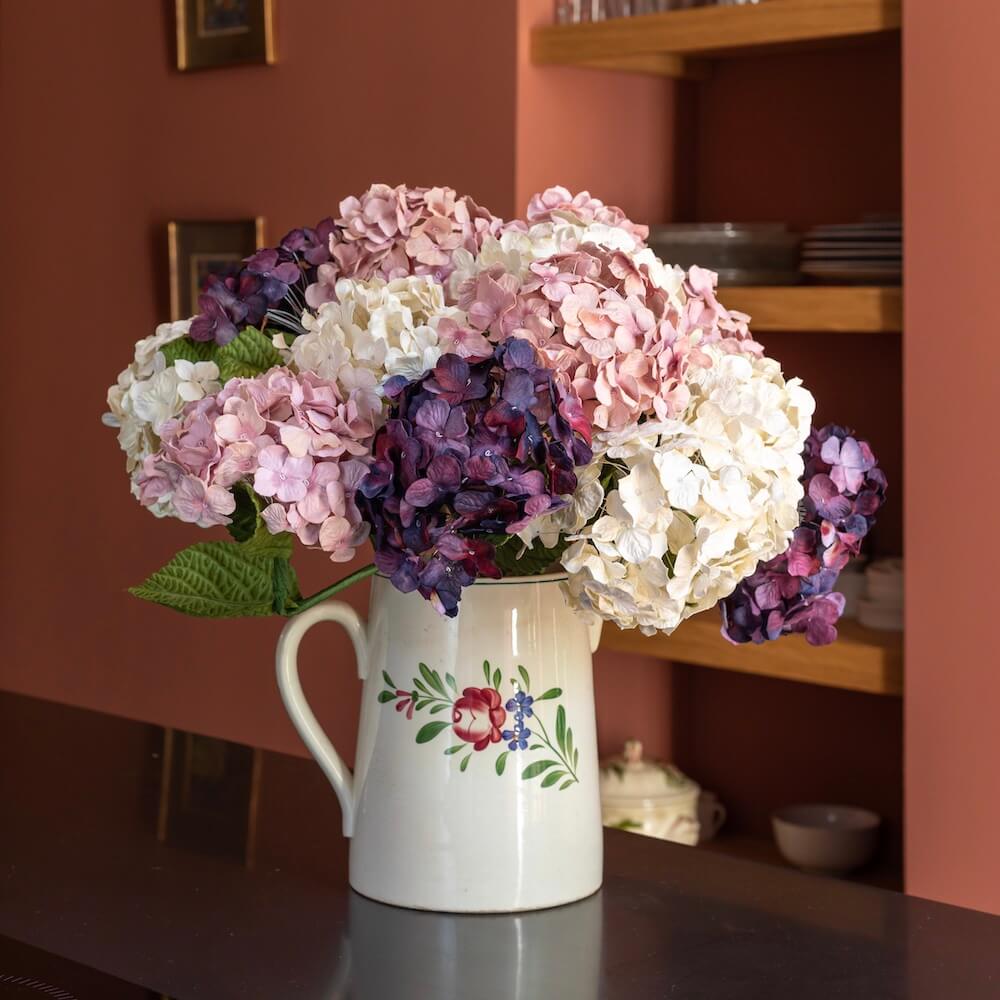 fleur-papier-flowrette-hortensia-creme
