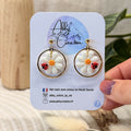 Boucles Fleur Coccinelle