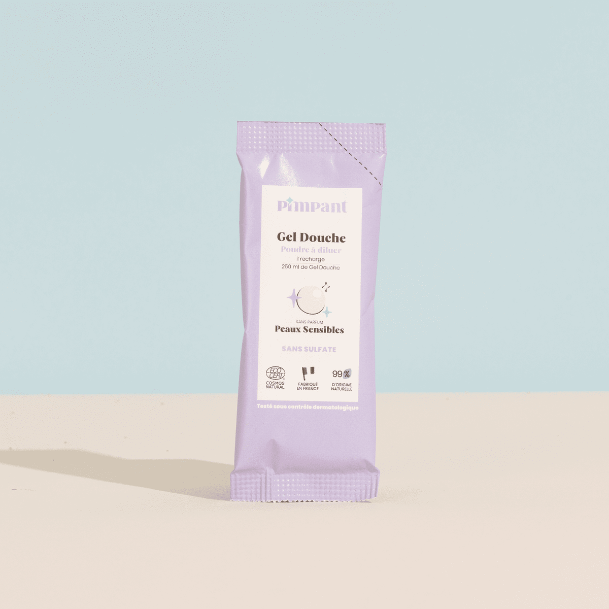 Recharge de Gel Douche Peaux Sensible en Poudre à Diluer