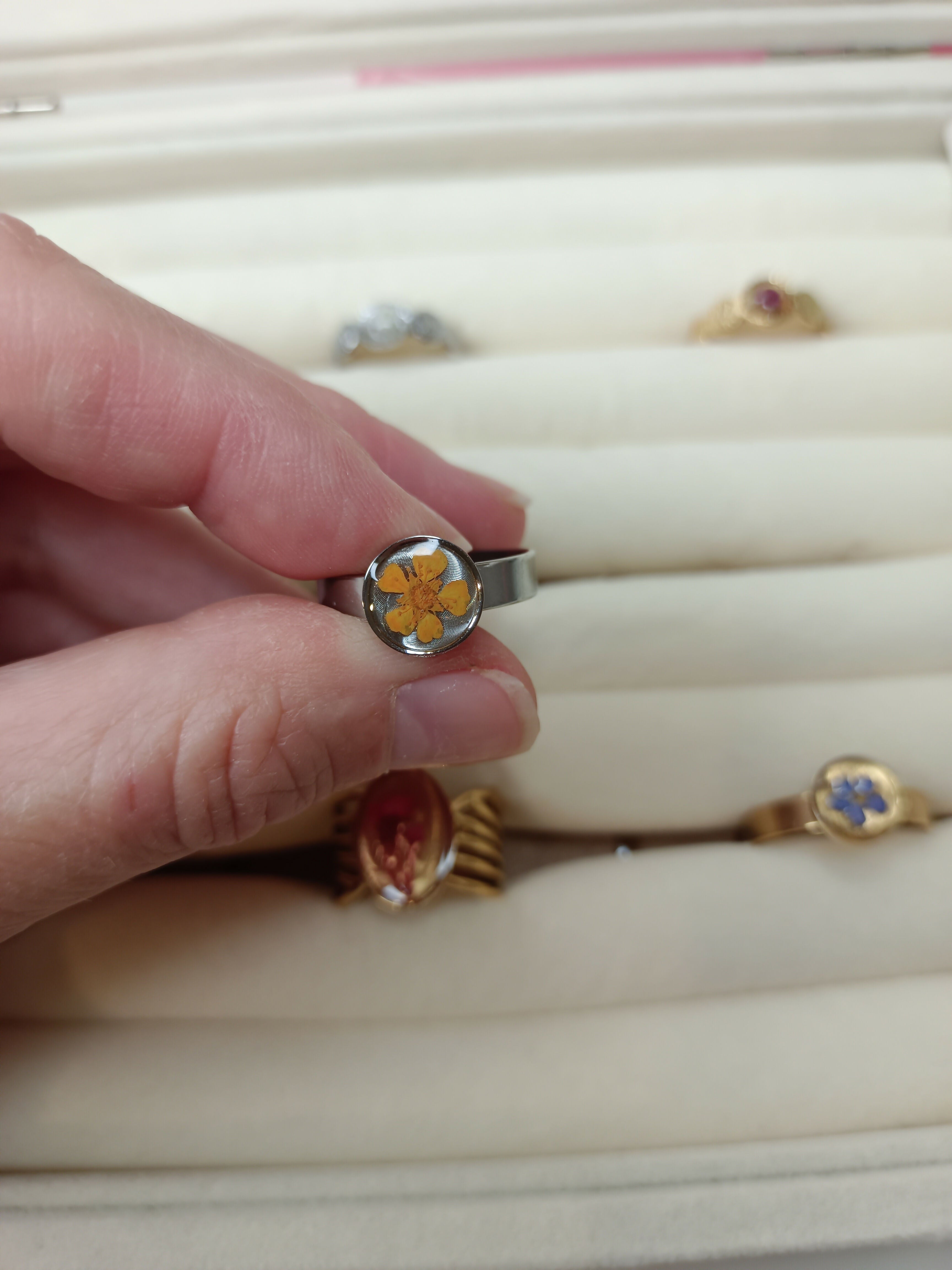 MEL/BF8 Bague fine réglable 8 mm
