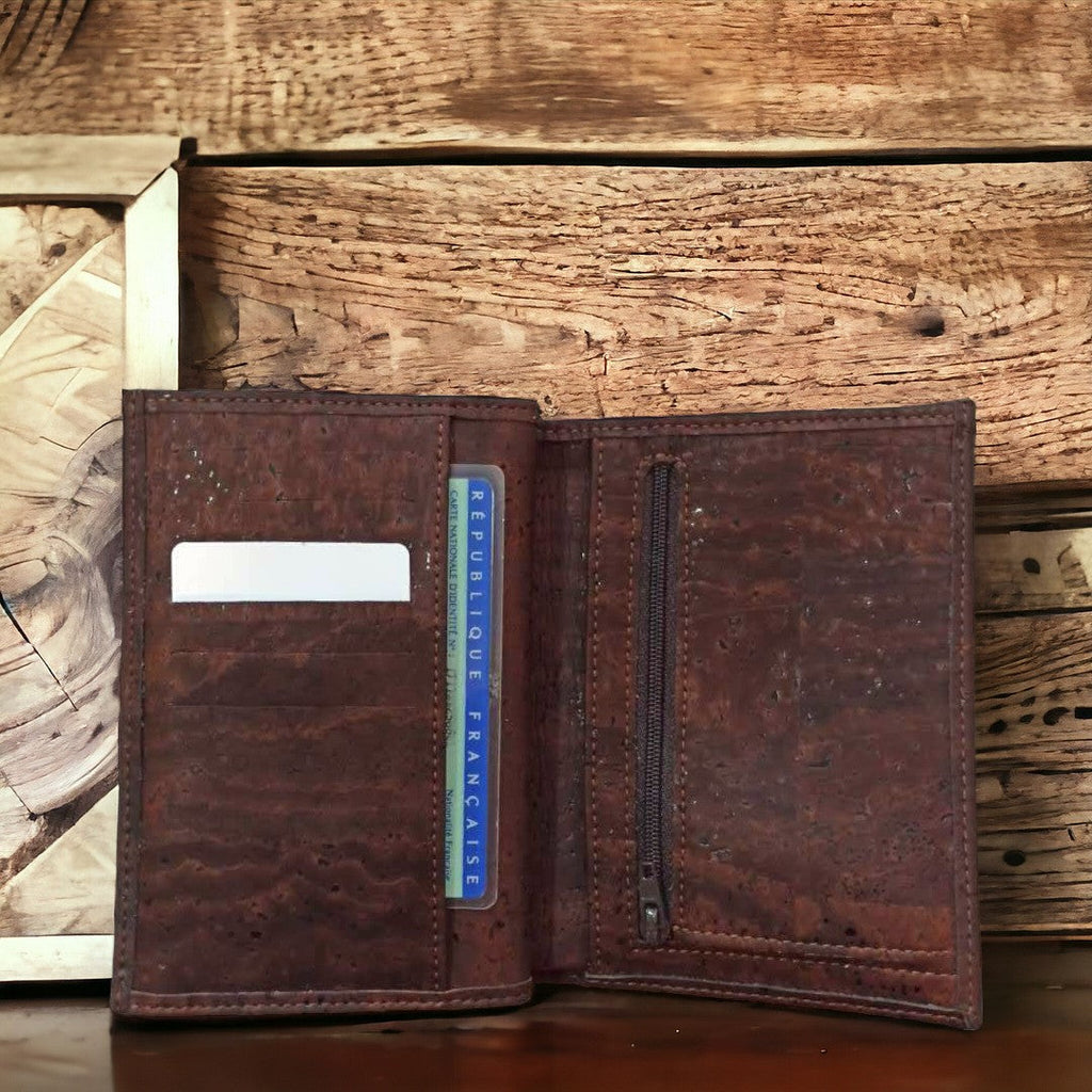 Large cork wallet, Nathan