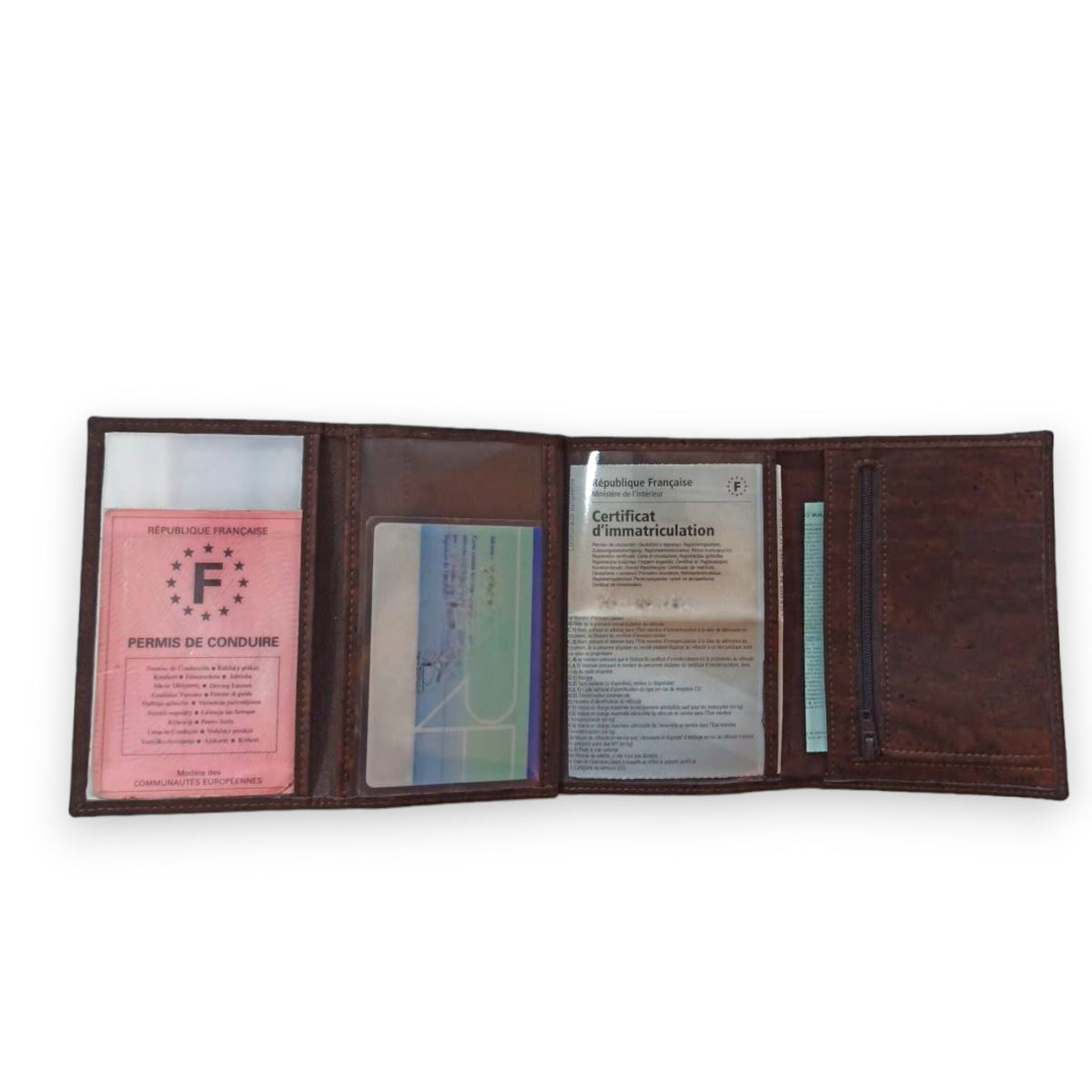 Large cork wallet, Nathan