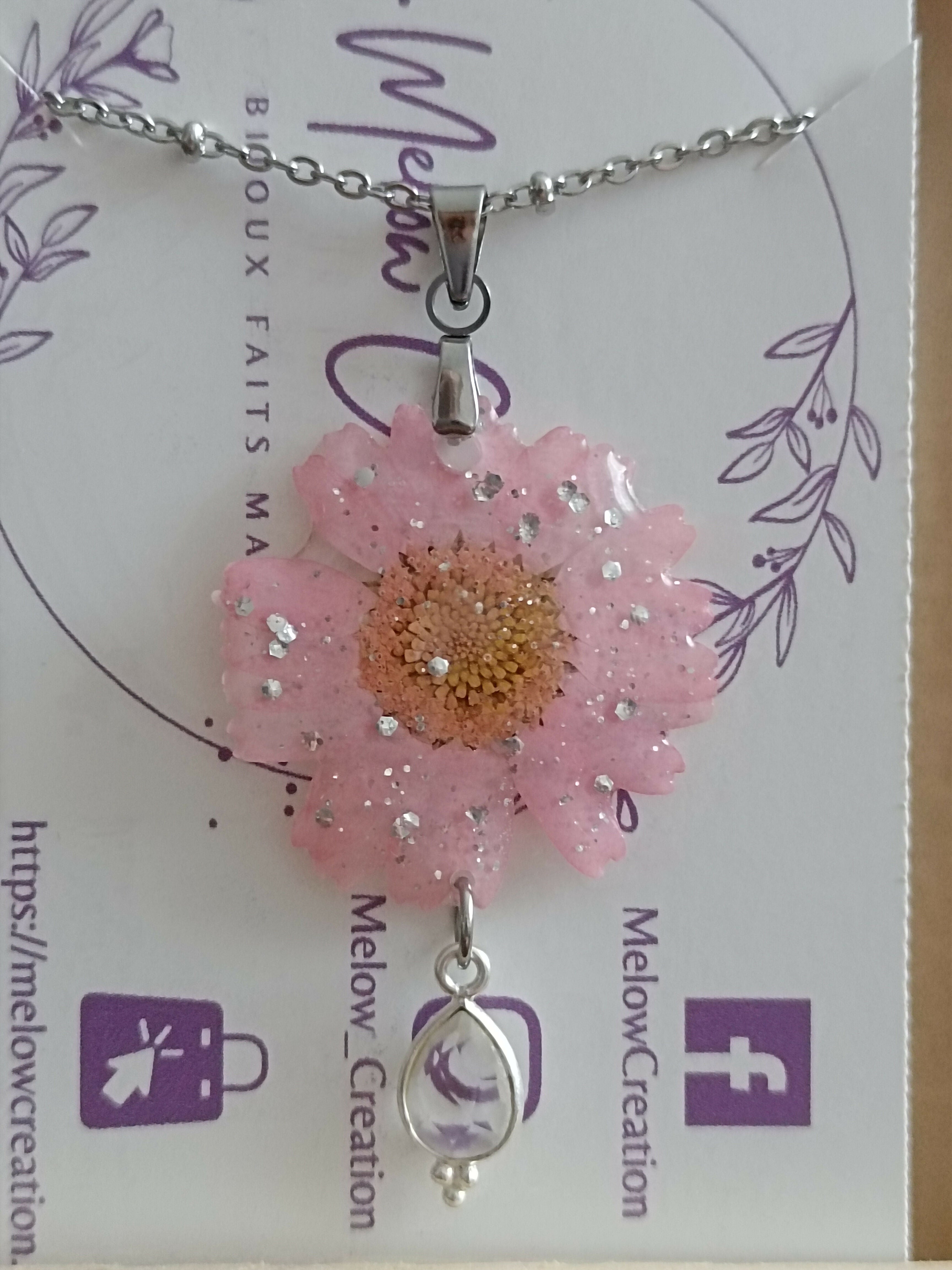 ME/CFS Necklaces Dried Flowers