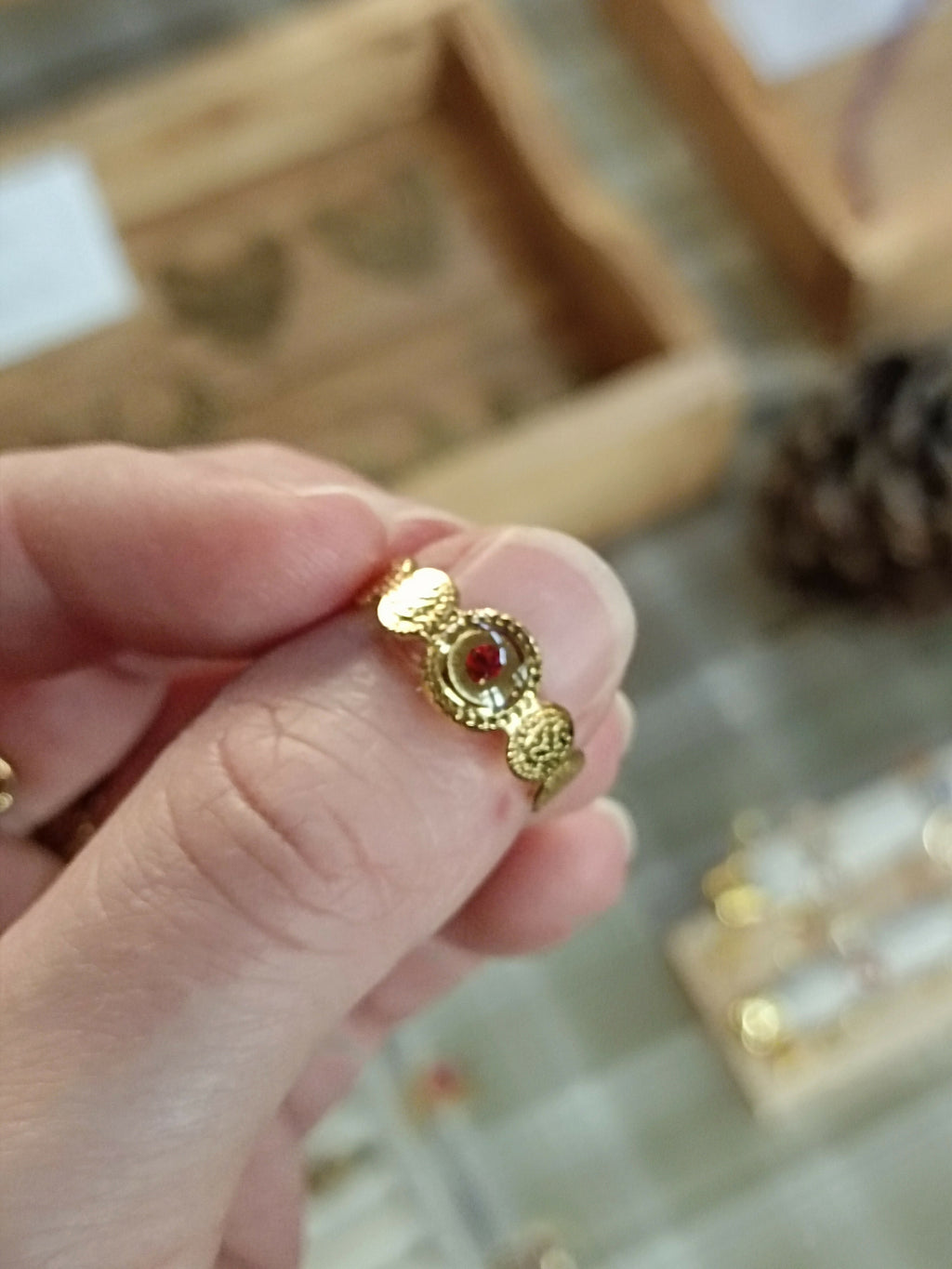 MEL/BT5 Bague Texturée 5 mm