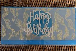 GREETING CARD "HAPPY BIRTHDAY"