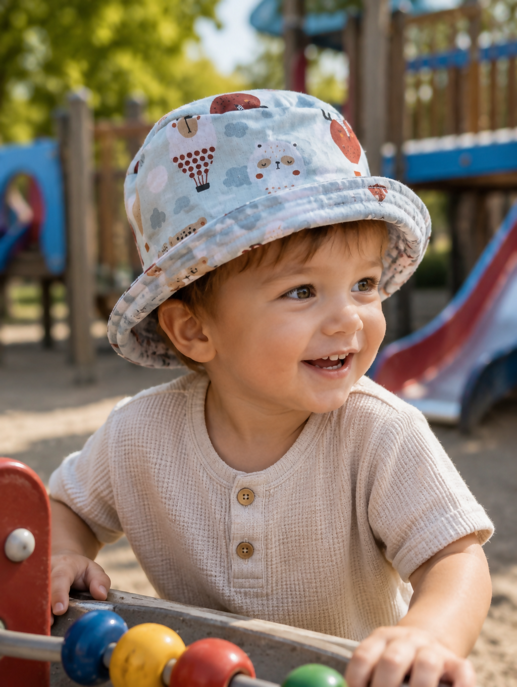 REVERSIBLE BUCKET HAT 50 CM