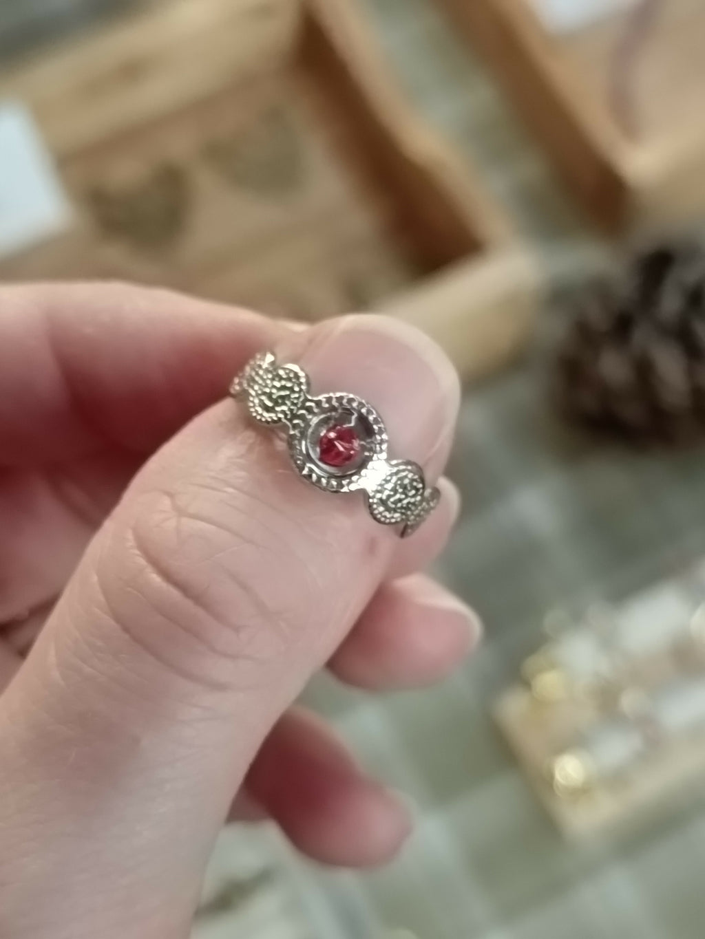 MEL/BT5 Bague Texturée 5 mm