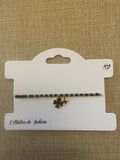 BRACELET ELASTIQUE FINES PERLES SWAROVSKI