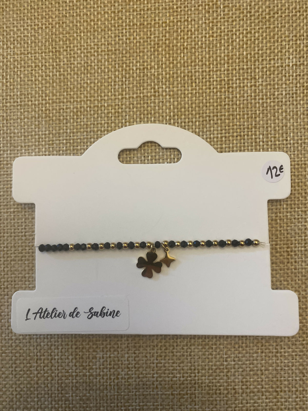 BRACELET ELASTIQUE FINES PERLES SWAROVSKI