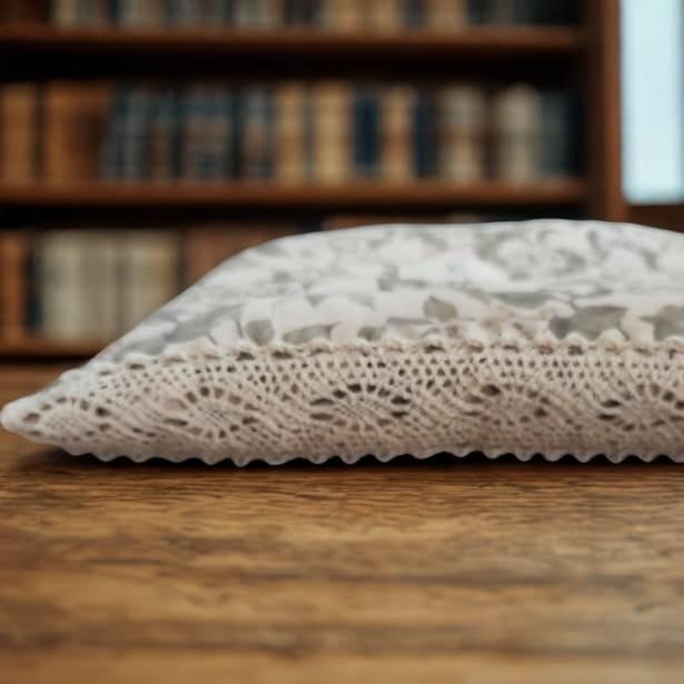 Pochette à livre romantique et artisanale - Format Roman