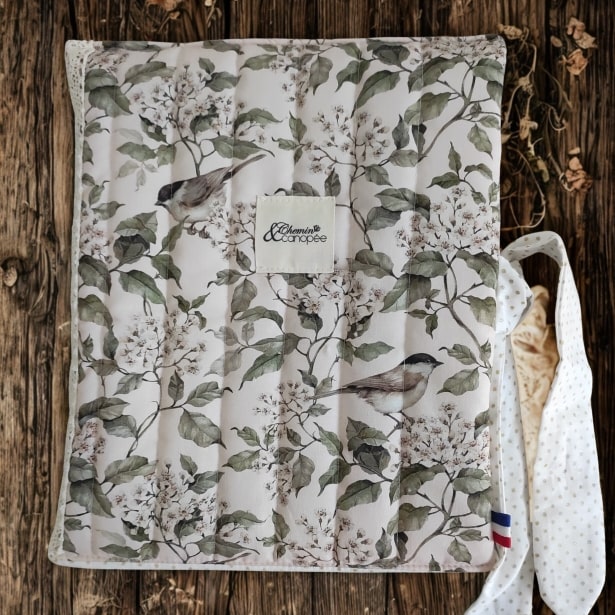 Pochette à livre romantique et artisanale - Format Roman