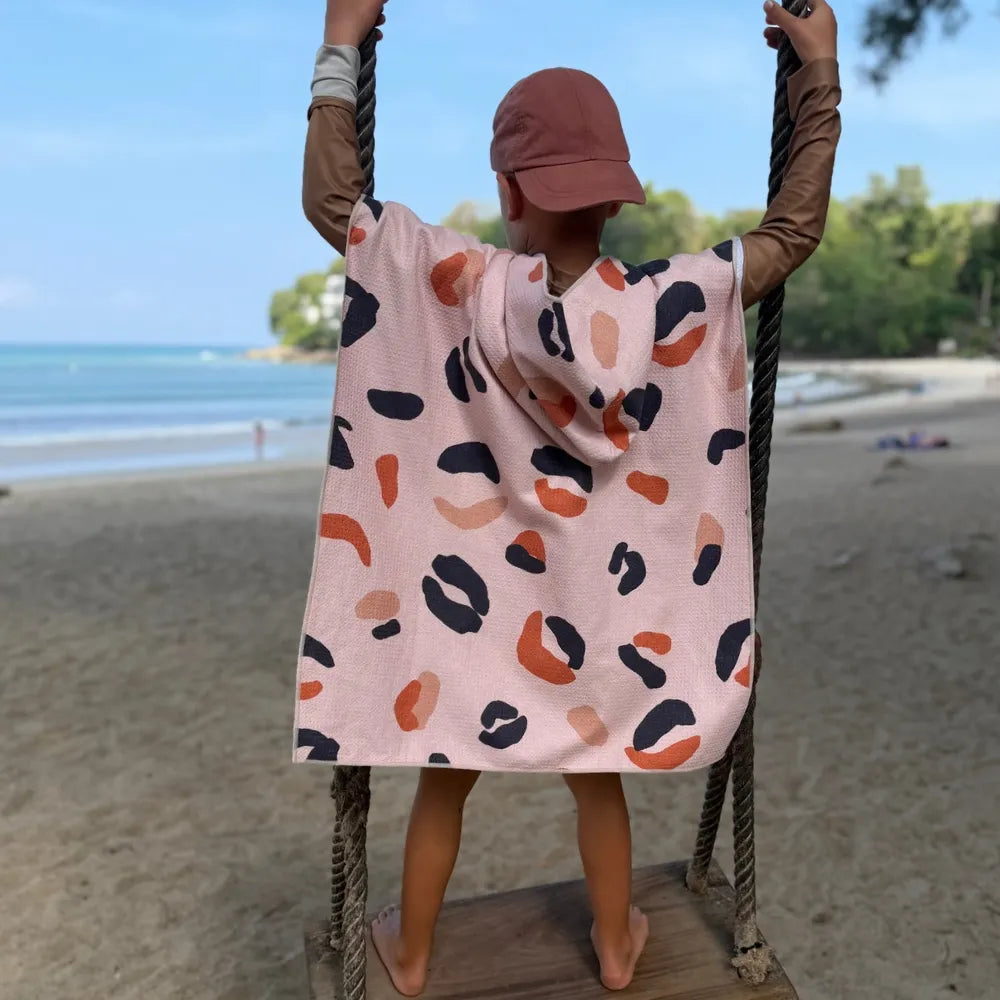 poncho microfibre ultra absorbant Colette