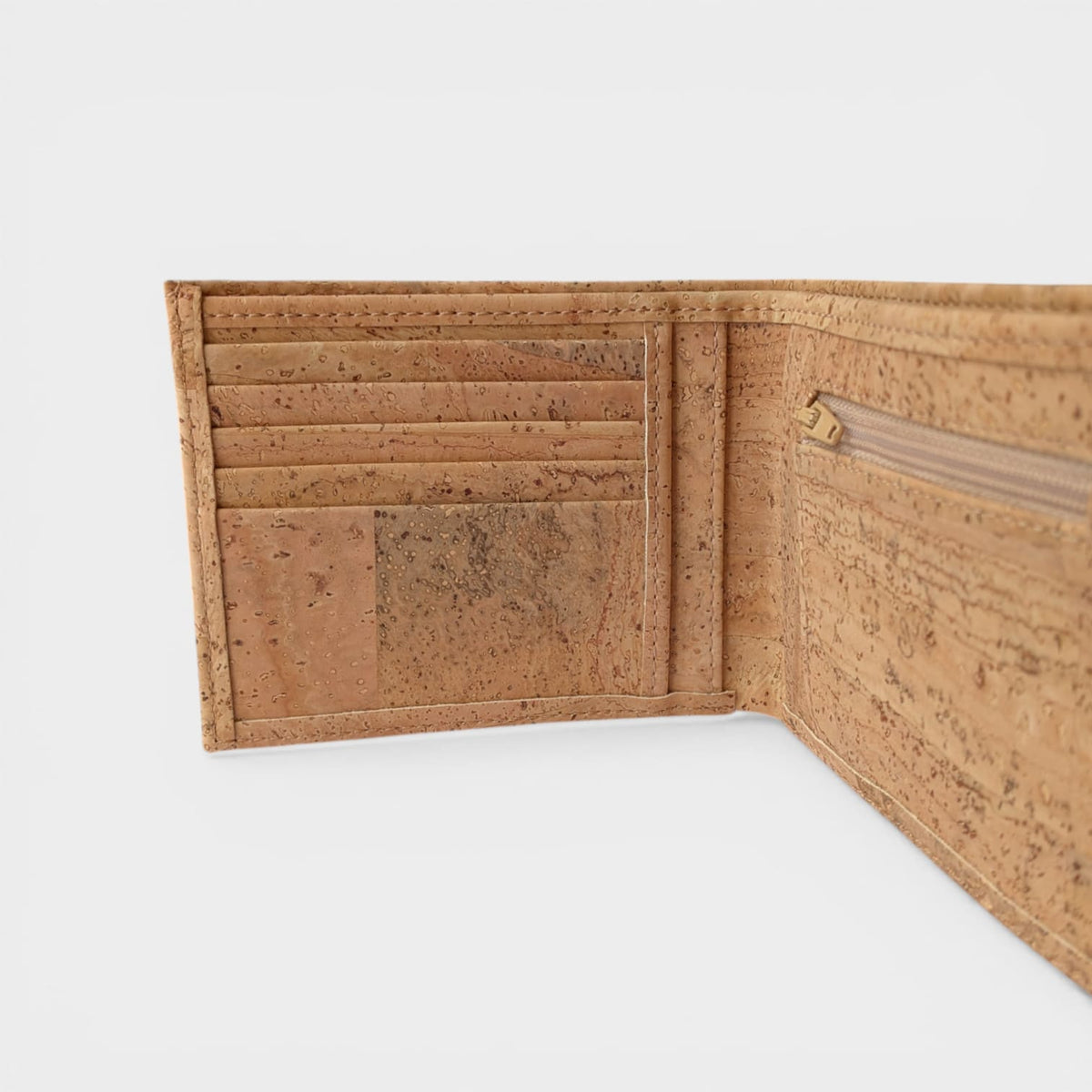 Vegan cork wallet with bill compartment, Enzio