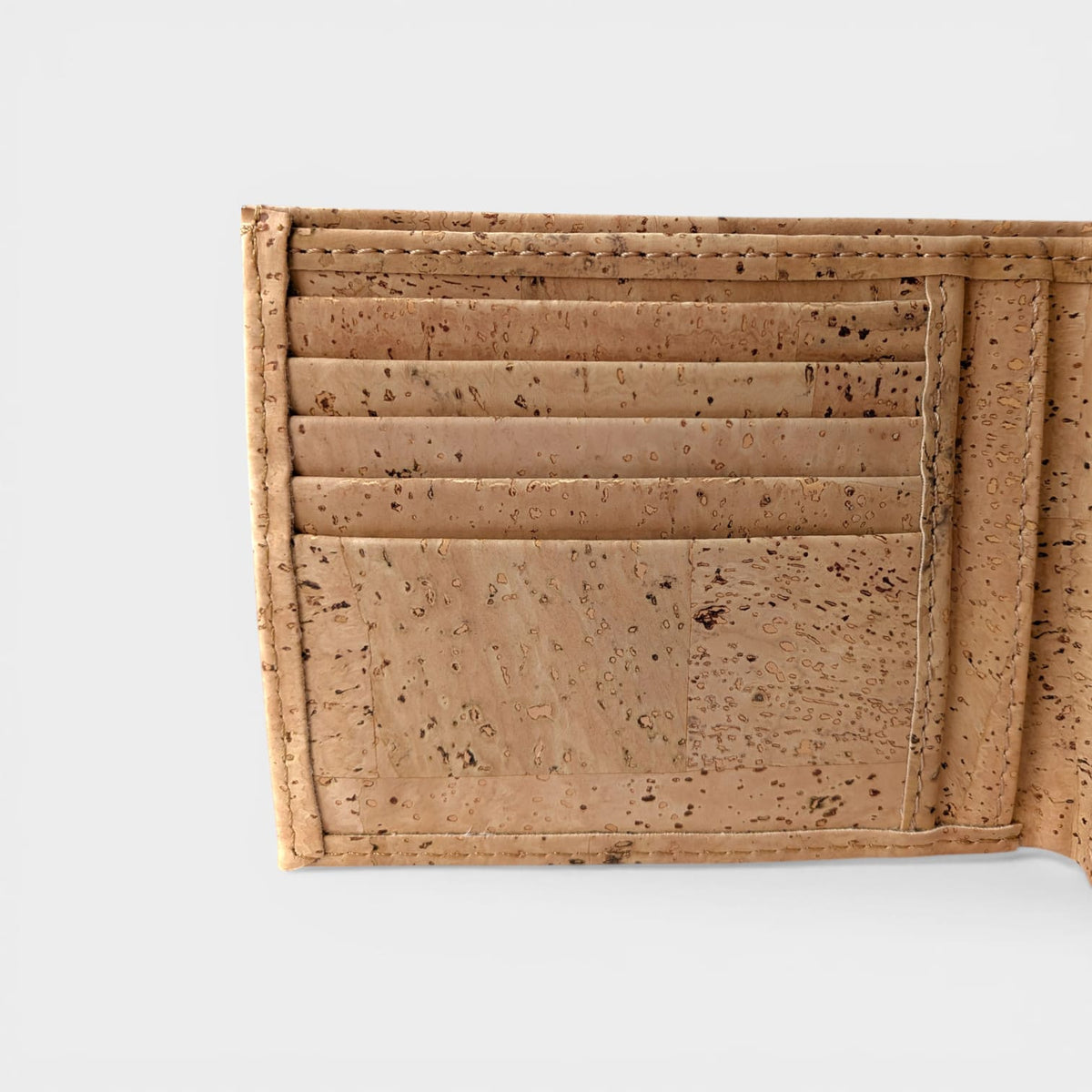 Vegan cork wallet with bill compartment, Enzio