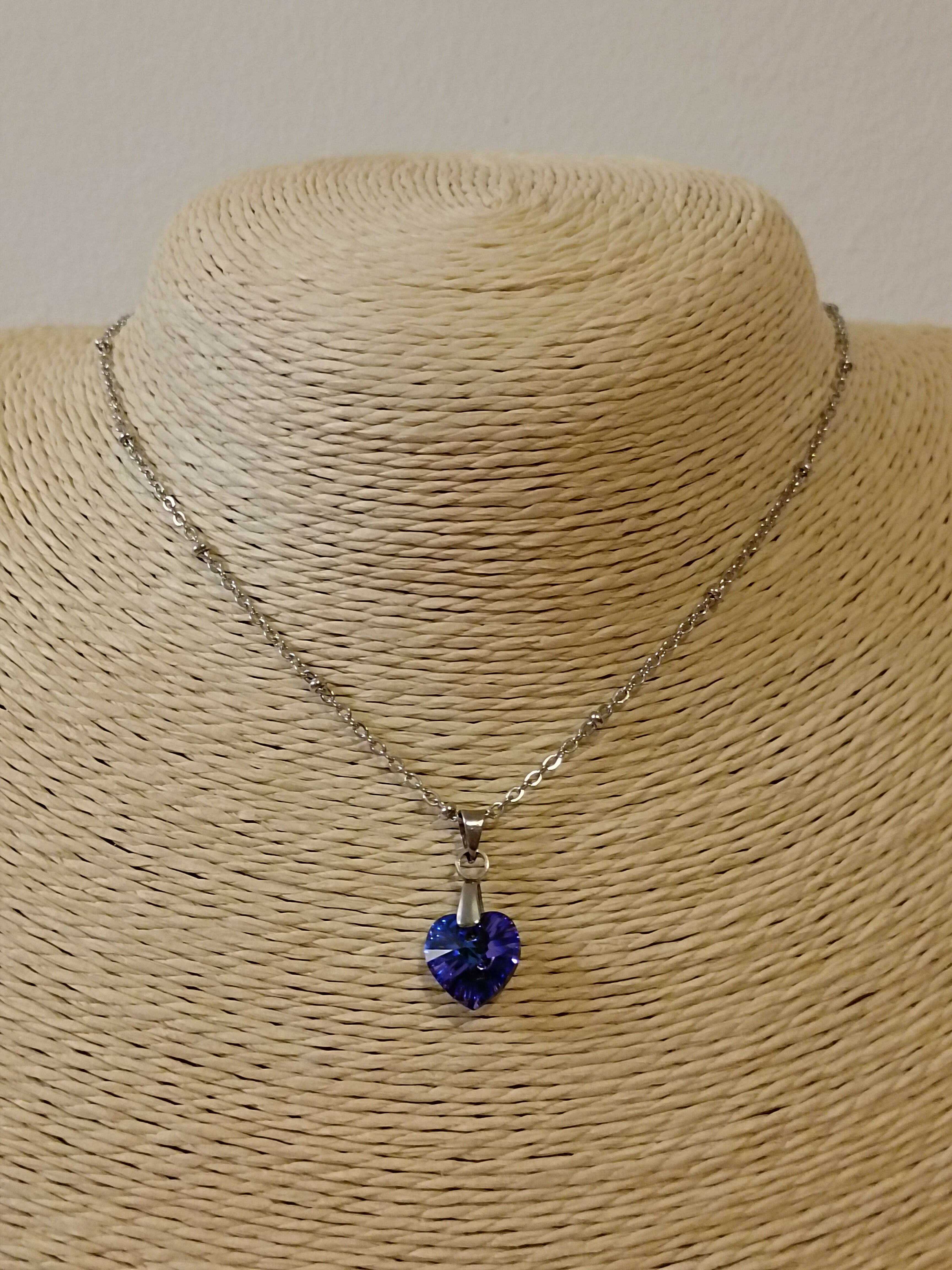 MEL/CCA Collier Cœur Argent
