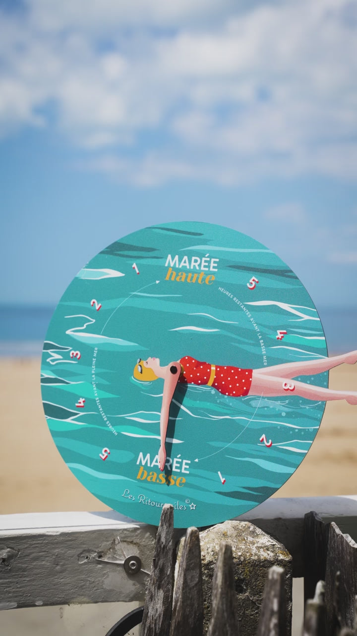 Horloge à marée Mado Crolé