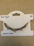 BRACELET DOUBLE RANG PIERRES NATURELLES