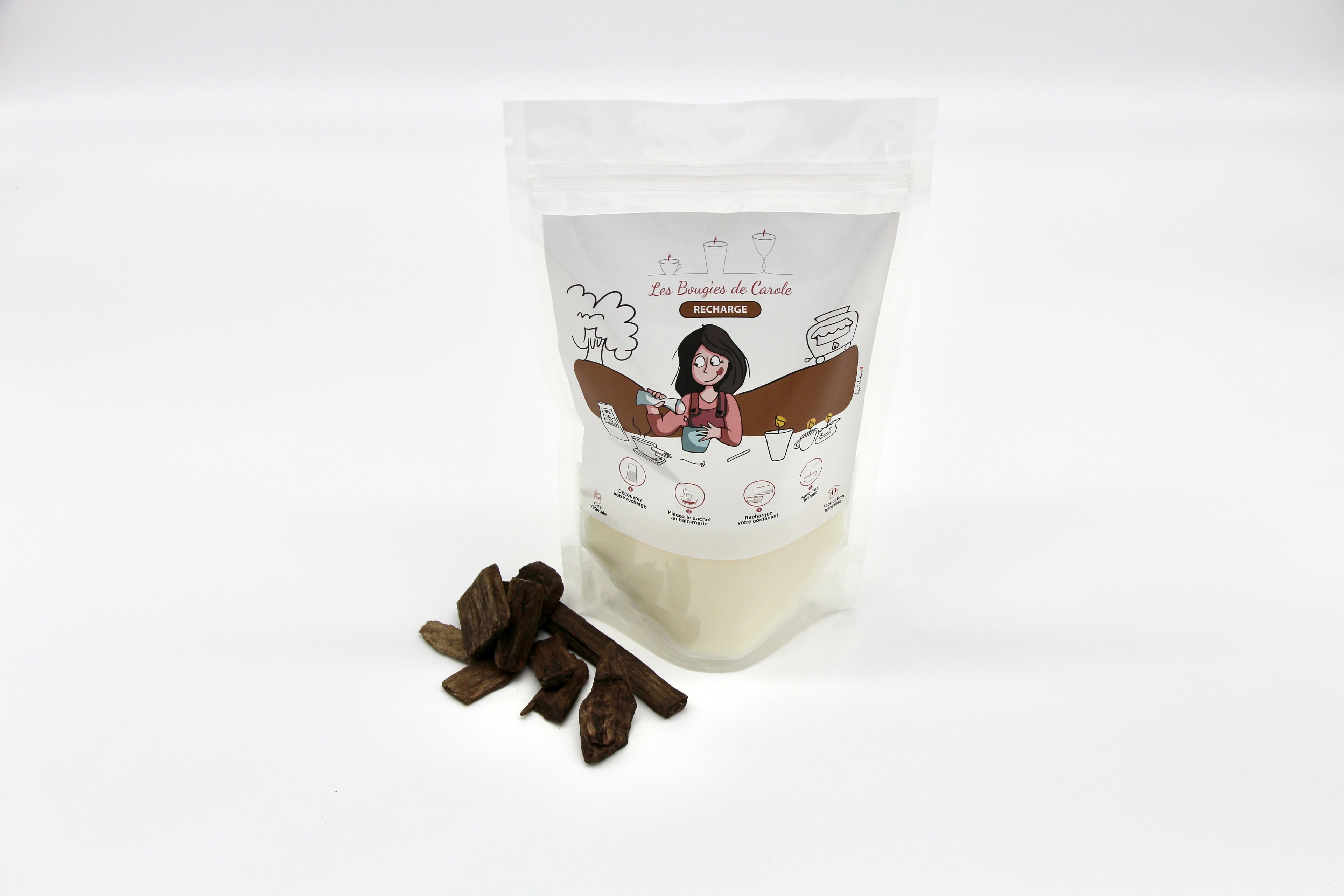 RECHARGE DE BOUGIE PARFUMÉE - SUR COMMANDE