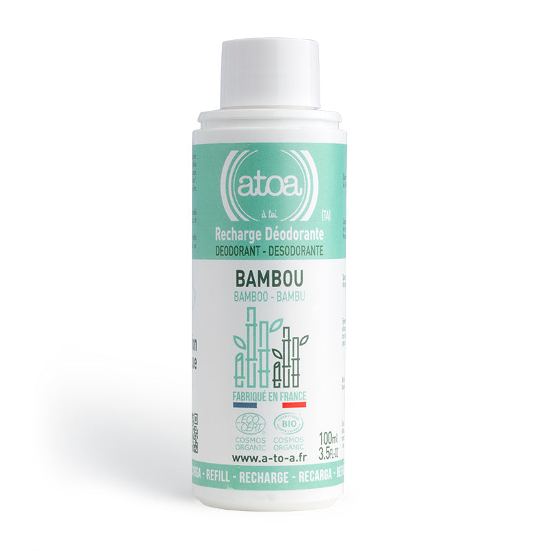 ATOA - RECHARGE Roll-on deodorant Bamboo - COSMOS ORGANIC
