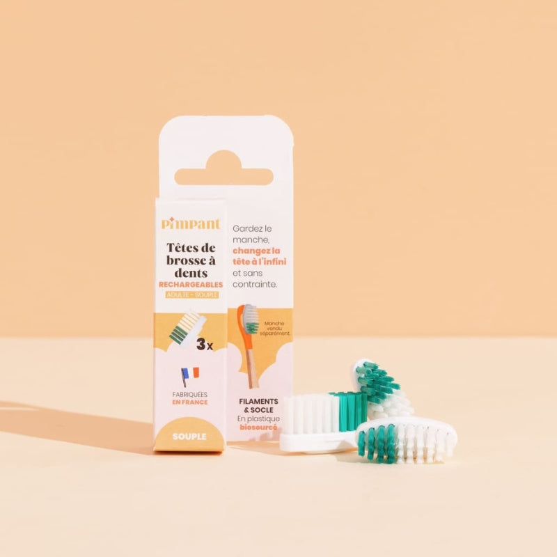 Toothbrush Heads (x3) (soft bristles)