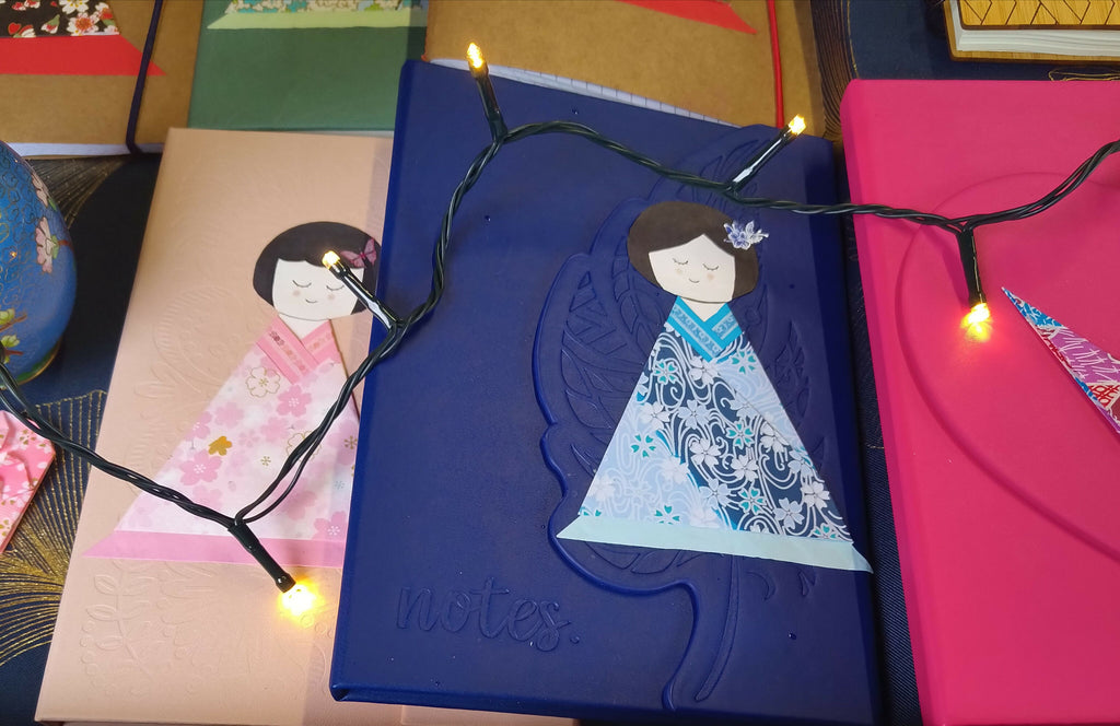 ORI016 A5 origami notebook