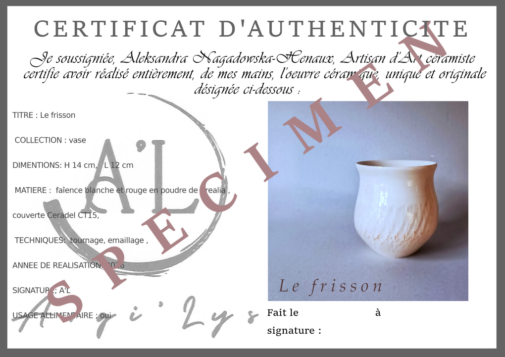 Vase Frisson
