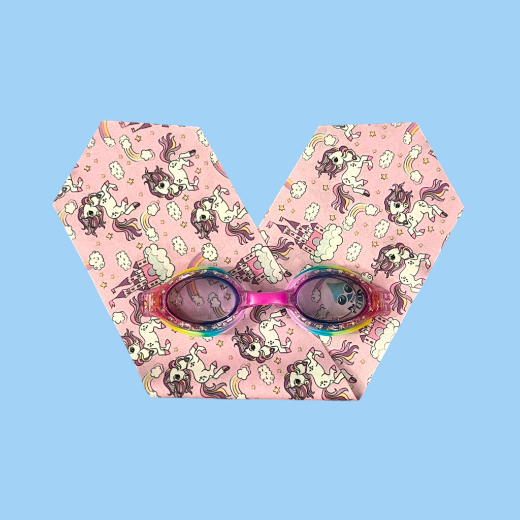 BabyPlops Unicorn Clouds - Baby swim goggles